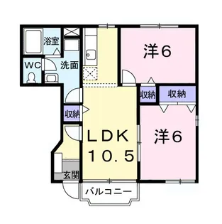 グランメゾンⅡ【1階】の間取り