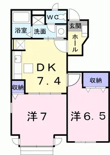 フォレストパレス【1階】の間取り