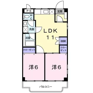 フェニックス【2階】の間取り