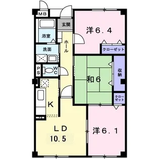 トランキーロT【3階】の間取り