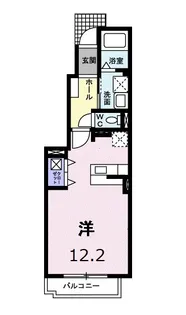 トゥインクル【1階】の間取り