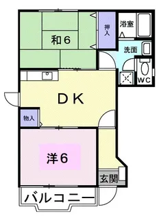 ミレニアム21【1階】の間取り