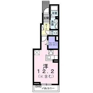 ラヴィータⅢ【1階】の間取り