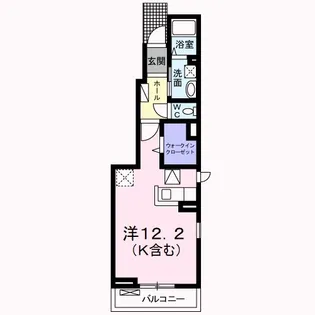 コニファー【1階】の間取り