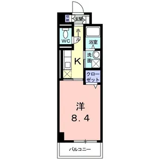メゾン・ソレイユ【1階】の間取り