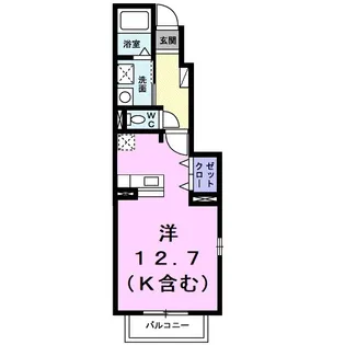 ベリエM【1階】の間取り