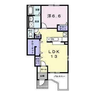 アスカ A【1階】の間取り