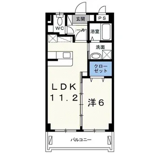 シュガーホーム【1階】の間取り