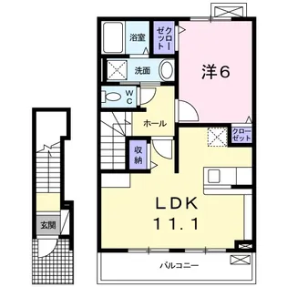 Will【2階】の間取り