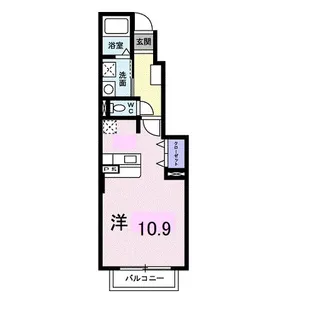 ベル・アンジュ【1階】の間取り