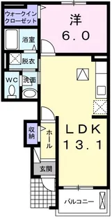 プリムラ【1階】の間取り