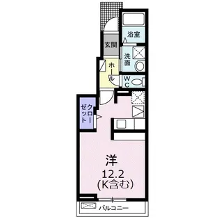 ブライトガーデンⅣ【1階】の間取り