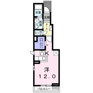 トーラスⅡ【1階】の間取り