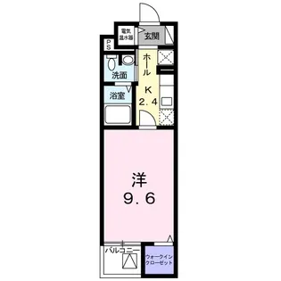 クオーレ メグ【2階】の間取り