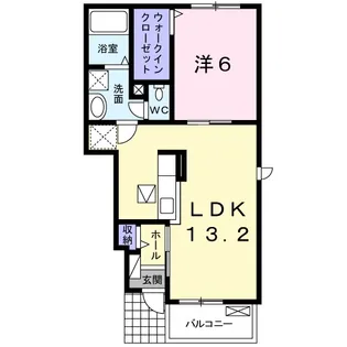 パムッカレ参番館【1階】の間取り