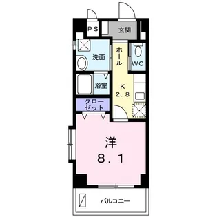 西武門ゆーちハウス【1階】の間取り