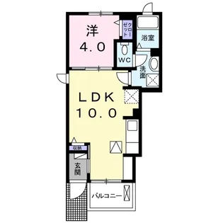 ネオ インプレス【1階】の間取り