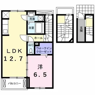 パレットA【3階】の間取り