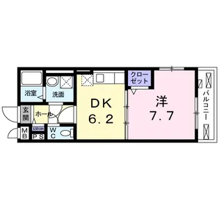 エスポワール 仁【3階】の間取り