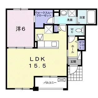 シャロー・スワンプ【1階】の間取り