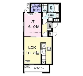 LE MATIN(ル マタン)【1階】の間取り