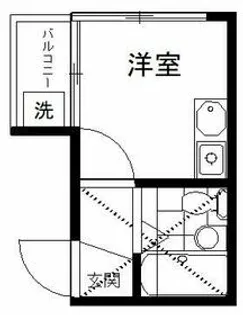 アルト大山【2階】の間取り