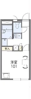 レオパレスSATO【202号室】の間取り