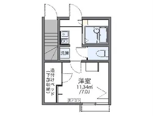 レオネクスト春日井【101号室】の間取り