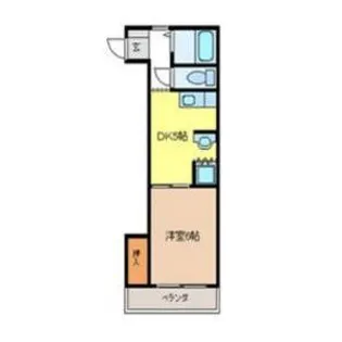 ラフォーレ岐阜【2階】の間取り