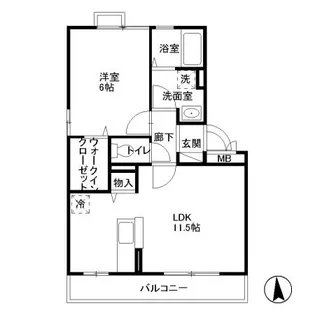 グラン ボヌール【3階】の間取り