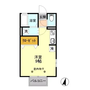 ニューコーポ Ⅱ【2階】の間取り