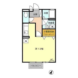 ルミエール【2階】の間取り