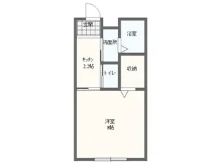 Gエトワール【101号室】の間取り