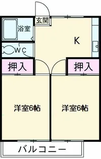 センチュリーハイム【101号室】の間取り