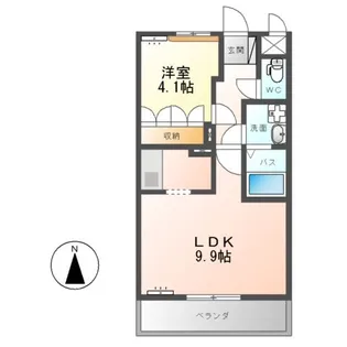 Pension richesse(パンション リシェス)【2階】の間取り