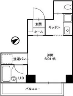 ドマーニ鷹匠【4階】の間取り