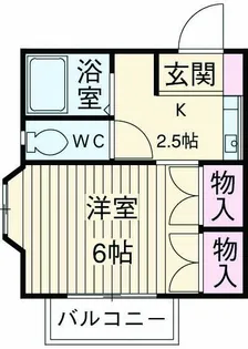 アメニティハイツ90【103号室】の間取り