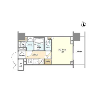 グランテール代々木【2階】の間取り