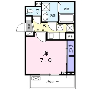 ミュゼⅢ【1階】の間取り