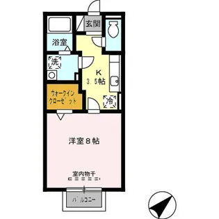 エトワール【2階】の間取り