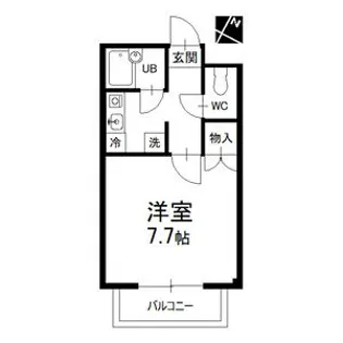 サンポート浅井【2階】の間取り
