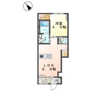 アリエッタ アイ【1階】の間取り