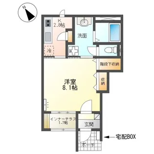 Fartuna【1階】の間取り