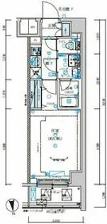 メインステージ浮間公園【505号室】の間取り