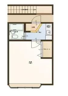 メゾンドルイ【103号室】の間取り