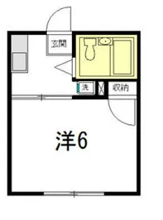 ガンバリーナ【101号室】の間取り