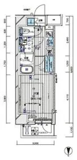 メインステージ白金II【402号室】の間取り