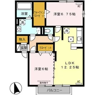 Premium Stage 吉祥【1階】の間取り