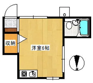 メゾン旭【101号室】の間取り