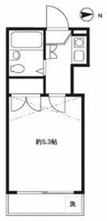 DRホームズ千歳船橋【109号室】の間取り